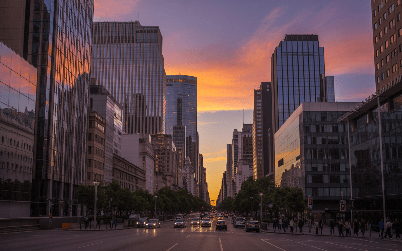 Buenos Aires business district